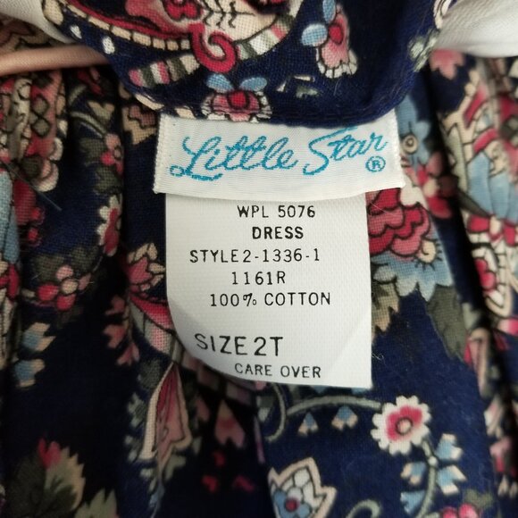 Vintage Little Star girl's dress 2T - Picture 3 of 4